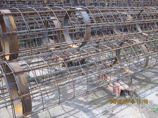 Арматурные каркасы — пример 1